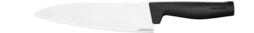 Fiskars Cuchillo de cocina, Elegantes Design, Longitud total: 33,1 cm, Acero inoxidable/Plástico, Hard Edge, 1051747