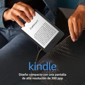 Kindle (modelo de 2022): nuestro Kindle más compacto y ligero, con una pantalla de alta resolución de 300 ppp y 6 pulgadas, y el doble de almacenamiento | Negro, sin publicidad