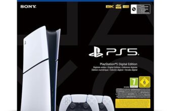 Sony PlayStation 5 Slim (PS5 Slim) Digital Edition + 2 DualSense Controller