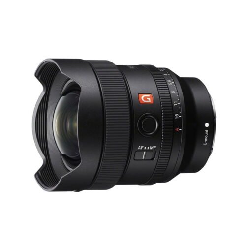 Sony Objetivo Sony SEL-14F18GM FE 14mm F1.8 G Master Full Frame gran angular focal fija.