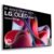 LG TV OLED 164 cm (65″) LG OLED65G36LA evo 4K, Dolby Vision/Dolby ATMOS, Smart TV webOS23, para colgar en pared con soporte incluido.