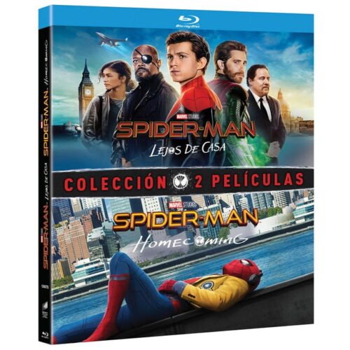 Sony Pack Spider-man: Pack Homecoming + Lejos de casa (Blu-Ray).