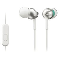 Sony Auriculares de botón Sony MDR-EX100AP Blancos.