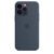 Apple Funda de silicona Azul tempestad con MagSafe para el iPhone 14 Pro Max.