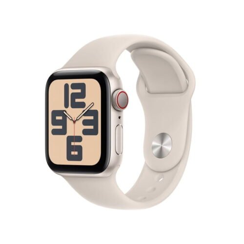 Apple Apple Watch SE2 GPS + Cellular 40mm Aluminio Blanco estrella con correa Blanco estrella S/M.