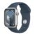 Apple Apple Watch Series 9 GPS 41mm Aluminio Plata con correa Azul tempestad S/M.