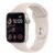 Apple Apple Watch SE GPS 44mm con caja de aluminio en blanco estrella y correa deportiva blanco estrella.