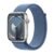 Apple Apple Watch Series 9 GPS 45mm Aluminio Plata con correa Azul invierno Sport Loop.