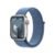 Apple Apple Watch Series 9 GPS + Cellular 45mm Aluminio Plata con correa Azul invierno Sport Loop.