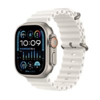 Apple Apple Watch Ultra 2 GPS + Cellular 49mm Titanio con correa Blanco.