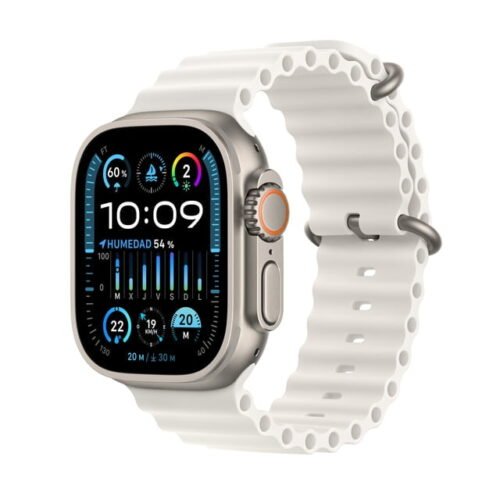 Apple Apple Watch Ultra 2 GPS + Cellular 49mm Titanio con correa Blanco.
