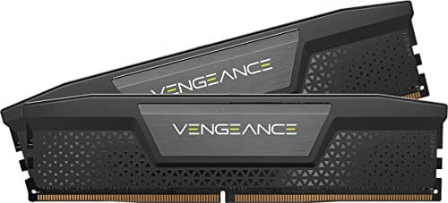 Ganga 💥 | CORSAIR Vengeance DDR5 RAM 32GB (2x16GB) 5600MHz CL40 Intel XMP Kit de Memoria Compatible con iCUE – Negro (CMK32GX5M2B5600C40)