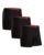 Descuento 🔥 | DANISH ENDURANCE 3 Pack Calzoncillos de Bambú para Hombre, Bóxer Ultrasuave y Transpirable, Negro, X-Large