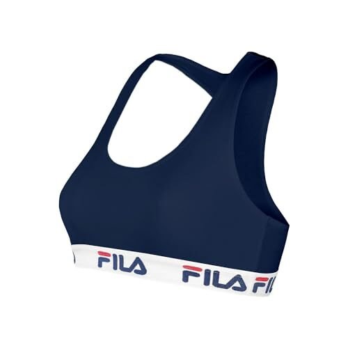 Oferta 🎉 | Fila Fu6042 Soutien-gorge Femme Bra, Azul (Navy), L Mujer