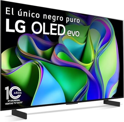 Preciazo 🎉 | LG OLED42C34LA 42″, 4K OLED EVO, Smart TV, webOS23, Procesador Máxima Potencia, Dolby Vision, Dolby Atmos, Gaming, Alexa/Google Assistant