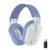 Chollo 🔥 | Logitech G435 Auriculares Inalámbricos LIGHTSPEED para Gaming – Ligeros, micrófono integrado, Batería de 18 horas, Compatibles con Dolby Atmos, Bluetooth, PC, PS4, PS5, Móvil – Blanco