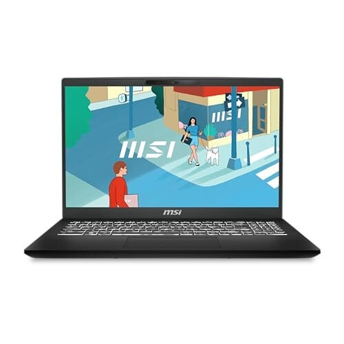 Ganga 💥 | MSI Modern 15 H C13M-082XES Ordenador Portátil 15.6″ FHD (Intel Core i7-13620H, 32GB RAM, 512GB SSD, Iris Xe Graphics, Sin Sistema Operativo) Classic Black, Teclado QWERTY Español