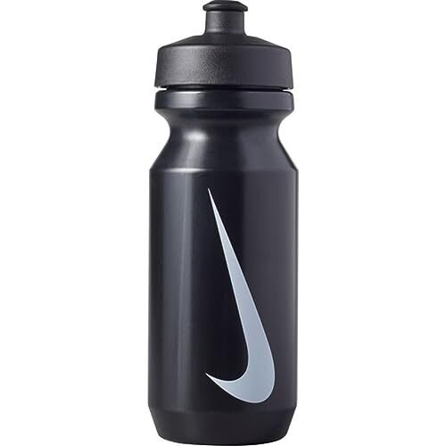 Descuento 🔥 | NIKE Nb221 Botella de Bebidas, Adultos Unisex, Negro/Blanco, 22oz
