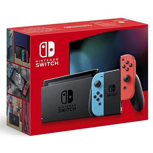 Descuento 🔥 | Nintendo Consola Switch – Color Azul Neón/Rojo Neón