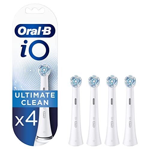 Descuento 🔥 | Oral B iO Ultimate Clean Cabezales de recambio, Pack de 4 unidades
