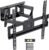 Oferta ✅ | PERLESMITH Soporte TV Pared Articulado Inclinable Y Giratorio – Soporte TV para 26-65 Pulgadas Pantallas – MAX VESA 400x400mm, para Soportar 45kg