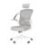 Descuento 🔥 | rattantree Silla de Oficina o Escritorio Ergonómica con Reposacabezas Ajustable y Soporte Lumbar, Respaldo de Malla Transpirable, Reposabrazos Abatibles de 90°, Giratoria de 360°, Gris