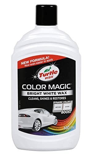 Oferta 🎉 | Trutle Wax Turtle Wax TW52712 Magic Cera de Color, Blanco, 500 ml