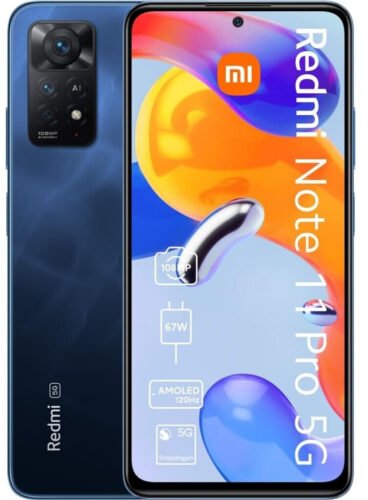 Xiaomi Redmi Note 11 Pro 5G 6/64 GB azul
